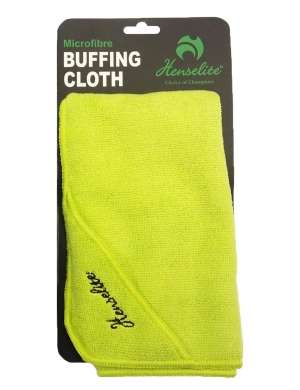 Henselite Bowls Buffing Cloth - Fluorescent Yellow